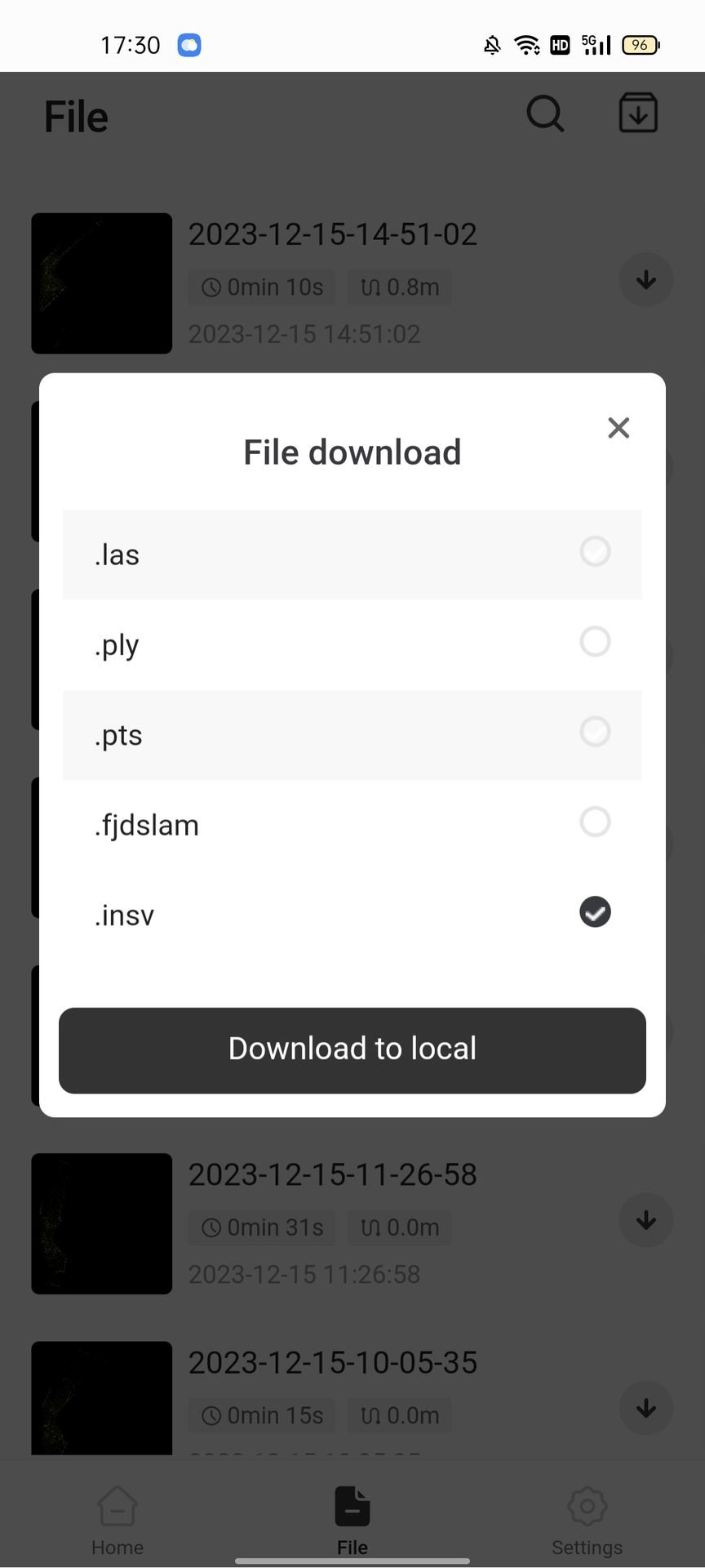 insv file download