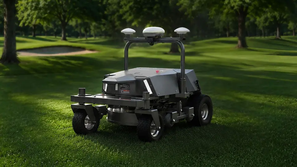FJD Rough Ranger Mowing
